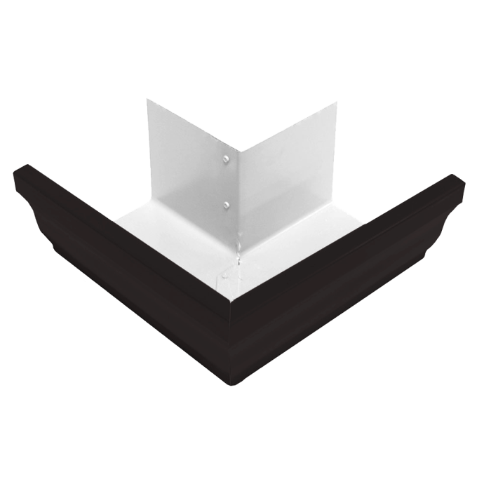 Угол желоба внешний Vortex Matt 90гр 127мм RAL 9005