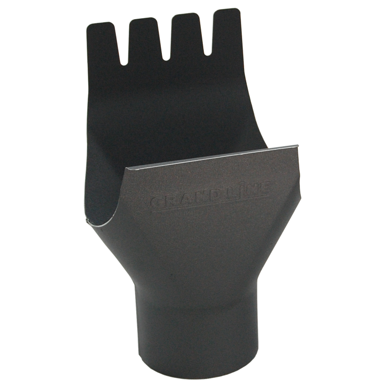 Воронка GL PU Matt 125/90 мм RAL 7024 мокрый асфальт