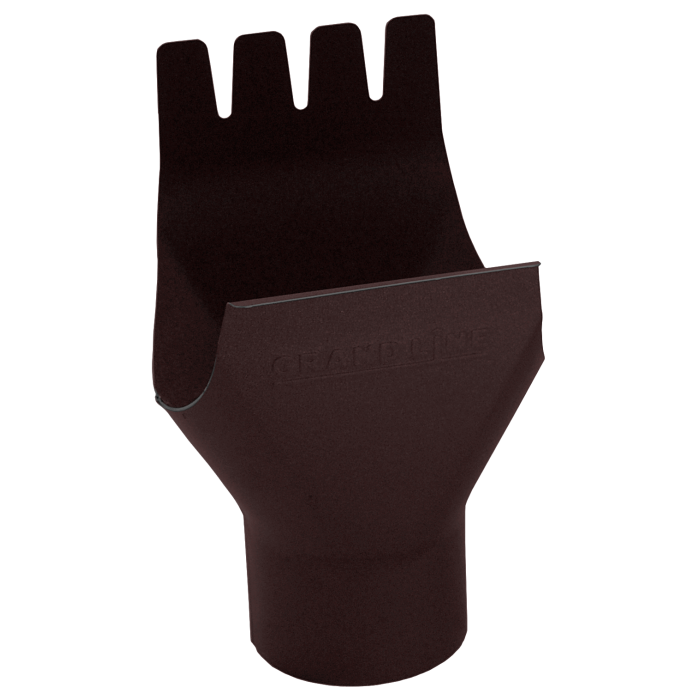 Воронка GL PU Matt 125/90 мм RAL 9005 черный