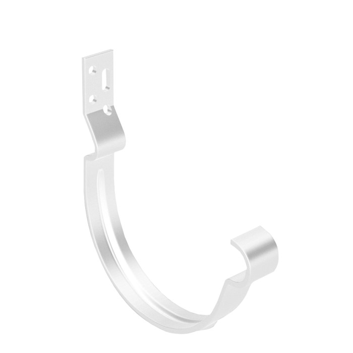 Крюк короткий полоса GL PU 150 мм RAL 9003 сигнальный белый