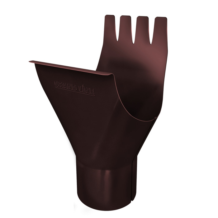 Воронка GL PU 150/100 мм RAL 8017 шоколад