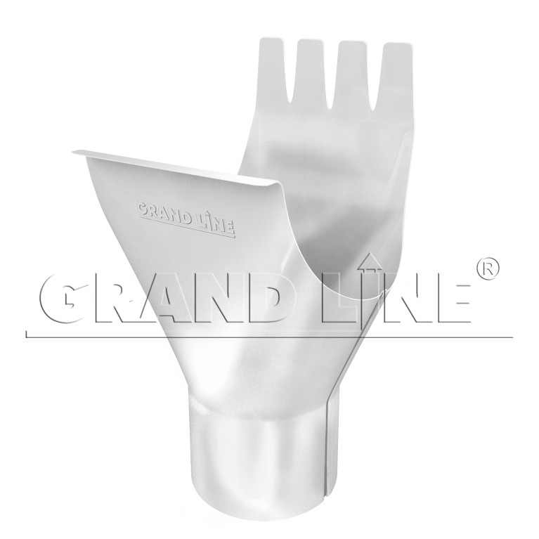 Воронка GL PU 150/100 мм RAL 9003 сигнальный белый