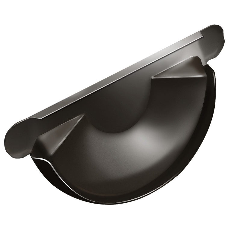 Заглушка торцевая универсальная GL PU 150 мм RR 32 темно-коричневый