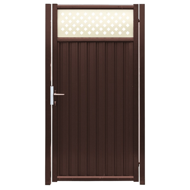 Калитка Estet Plus 2,0х1 RAL 8017/1014