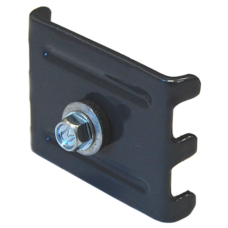 Крепление Скоба и саморез 5,5х32 RAL 7024