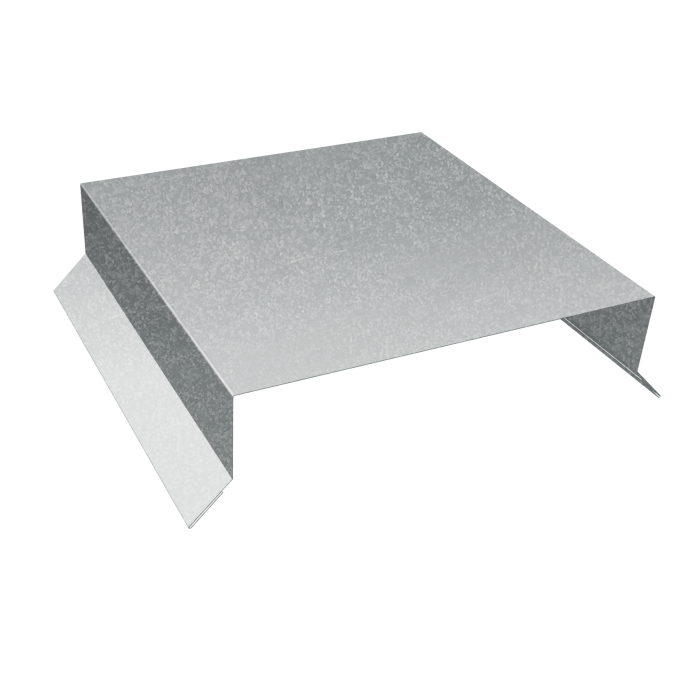 Парапетная крышка прямая 150мм 0,7 Zn (2.5м)