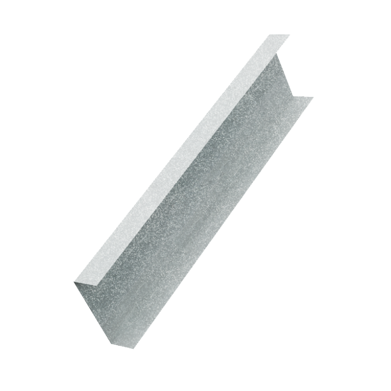 Декоративная накладка на столб универсальная 62х55 для забора жалюзи 0,55 Zn (2м)