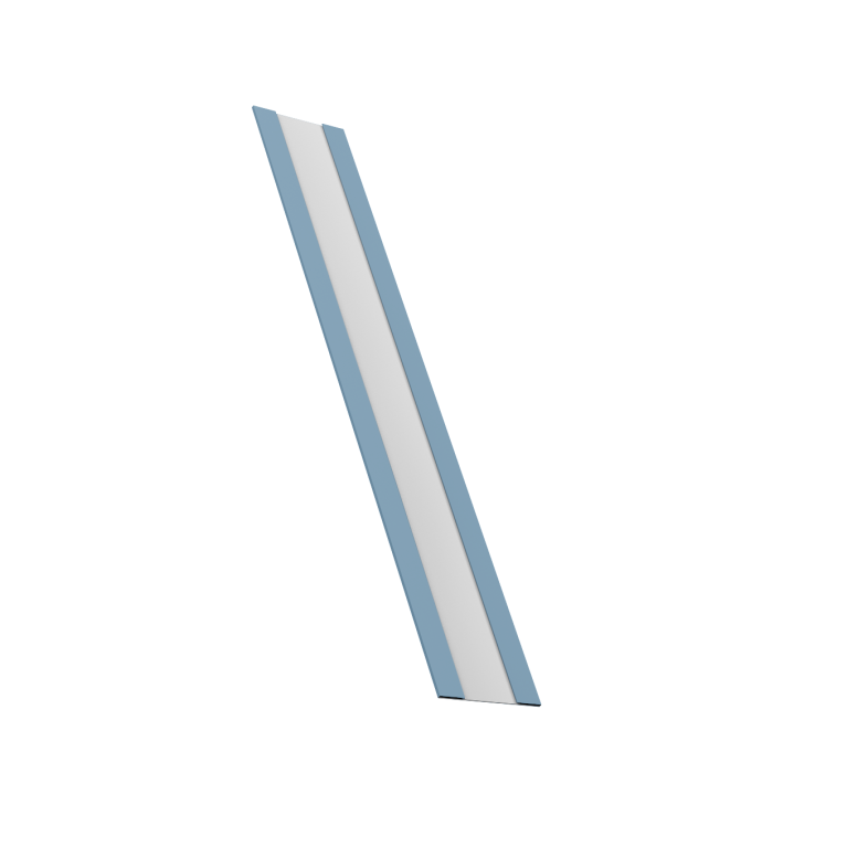 Крепежная планка жалюзи Milan, Milan Slim, Tokyo 0,45 Drap TX RAL 5024 пастельно-синий (3м)
