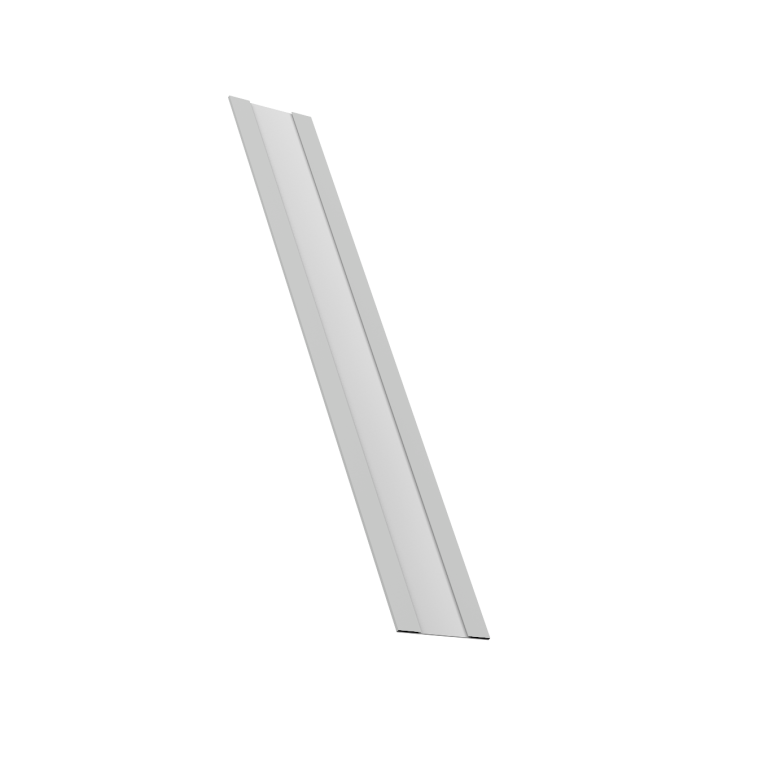 Крепежная планка жалюзи Milan, Milan Slim, Tokyo 0,45 Drap TX RAL 7047 телегрей 4 (1,8м)