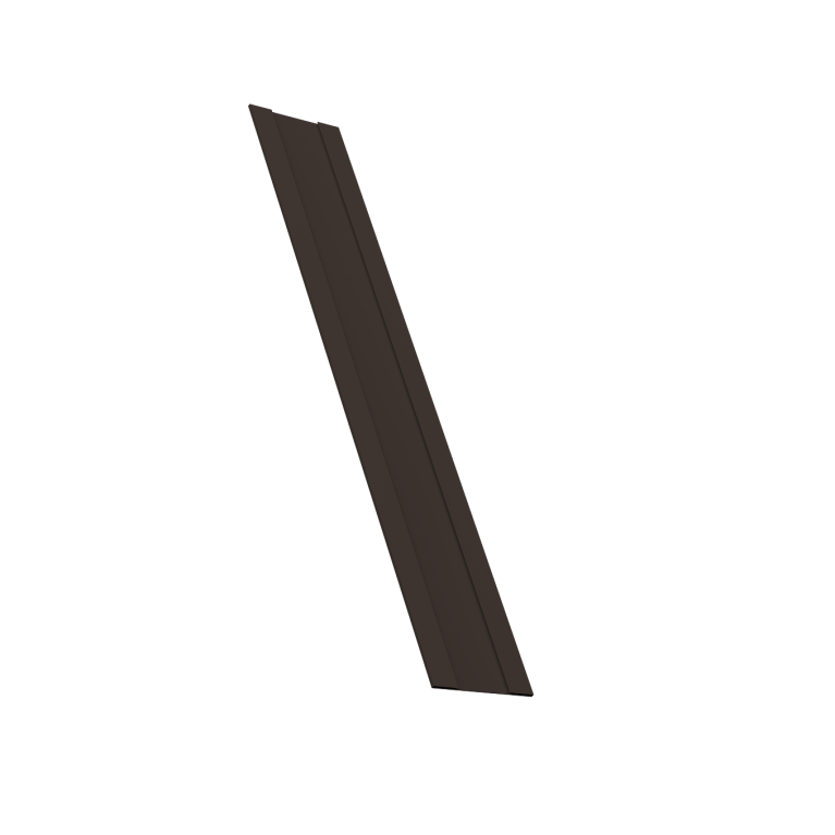 Крепежная планка жалюзи Milan, Milan Slim, Tokyo 0,45 Drap-double TX RR 32 темно-коричневый (3м)