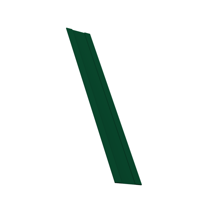 Крепежная планка жалюзи Milan, Milan Slim, Tokyo 0,45 PE-Double RAL 6005 зеленый мох (3м)