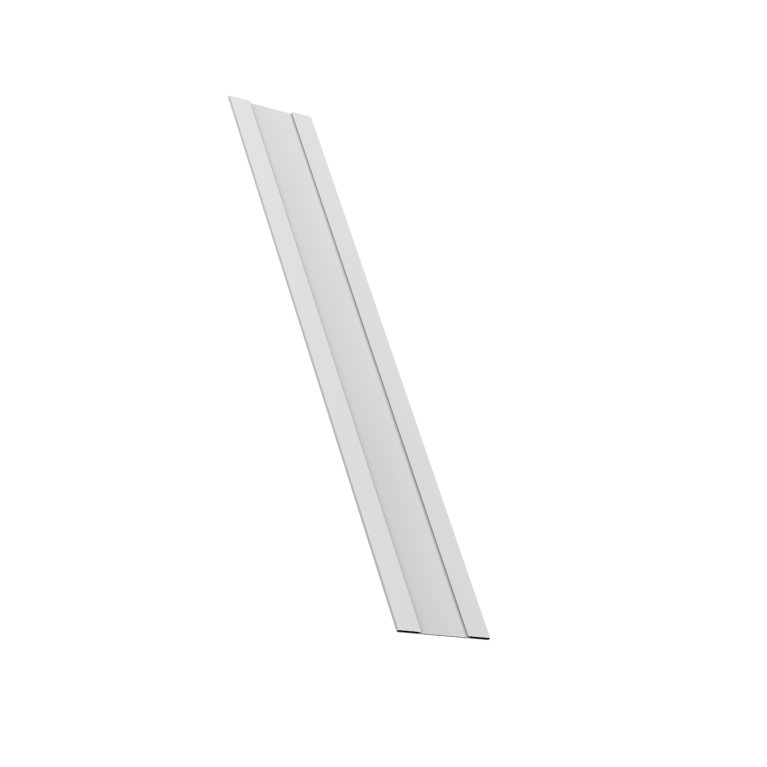 Крепежная планка жалюзи Milan, Milan Slim, Tokyo 0,45 PE-Double RAL 9003 сигнальный белый (2м)