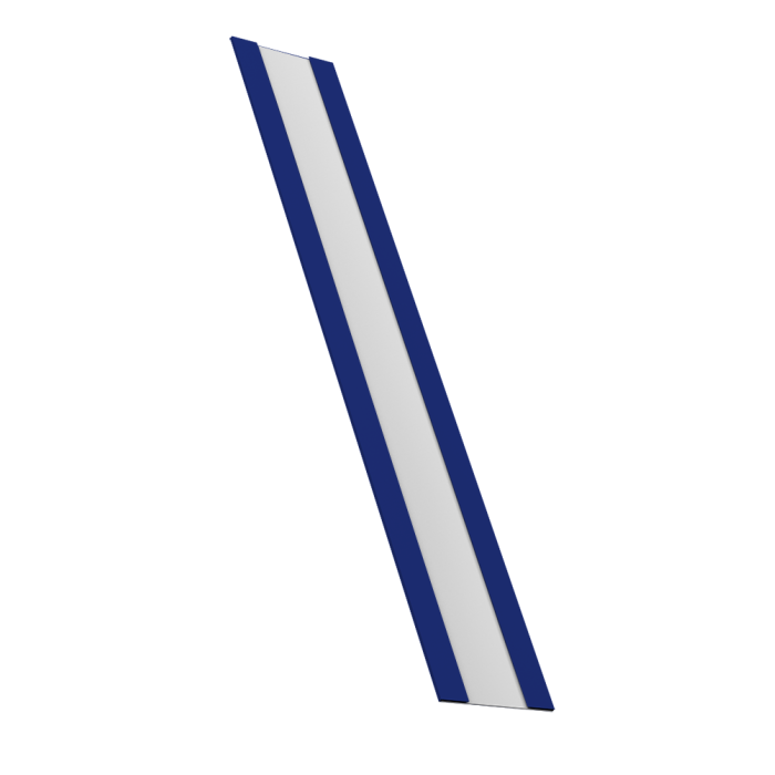 Крепежная планка жалюзи Milan, Milan Slim, Tokyo 0,45 PE RAL 5002 ультрамариново-синий (2м)