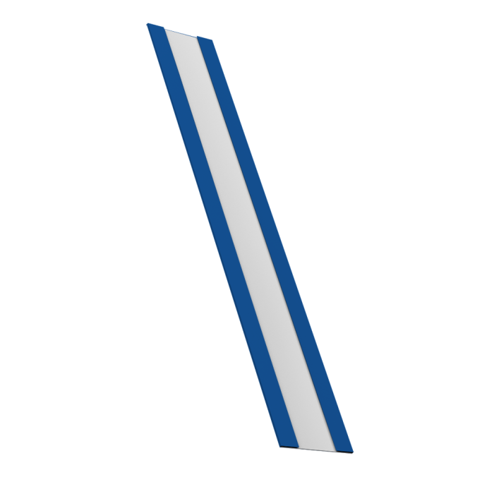 Крепежная планка жалюзи Milan, Milan Slim, Tokyo 0,45 PE RAL 5005 сигнальный синий (1,8м)