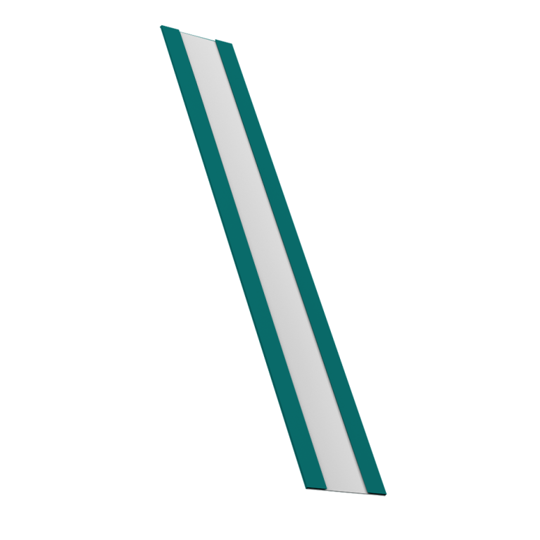 Крепежная планка жалюзи Milan, Milan Slim, Tokyo 0,45 PE RAL 5021 водная синь (1,8м)