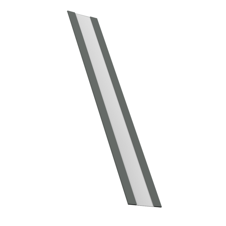 Крепежная планка жалюзи Milan, Milan Slim, Tokyo 0,45 PE RAL 7005 мышино-серый (2,5м)