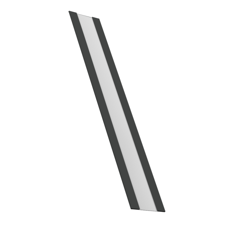 Крепежная планка жалюзи Milan, Milan Slim, Tokyo 0,45 PE RAL 7016 антрацитово-серый (2м)