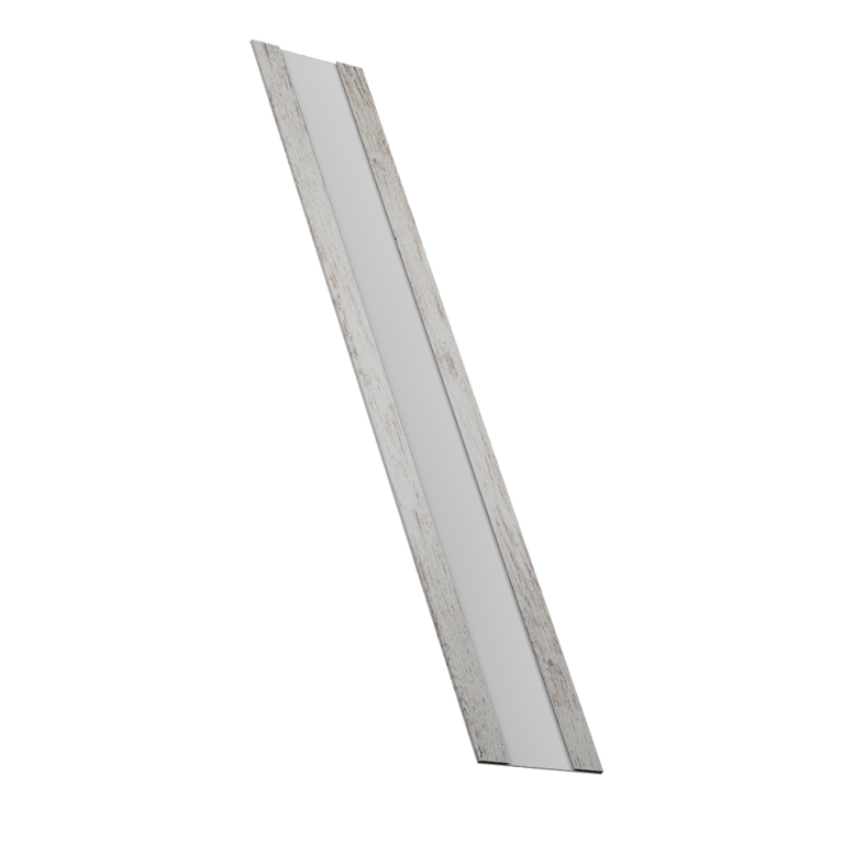 Крепежная планка жалюзи Milan, Milan Slim, Tokyo 0,45 Print Elite Snow Wood TwinColor (2м)