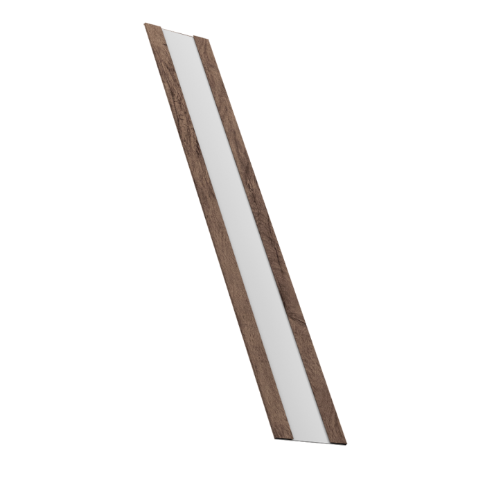 Крепежная планка жалюзи Milan, Milan Slim, Tokyo 0,45 Print Premium Almond Wood Fresh (3м)