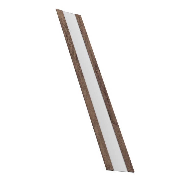 Крепежная планка жалюзи Milan, Milan Slim, Tokyo 0,45 Print Premium Almond Wood Fresh (3м)