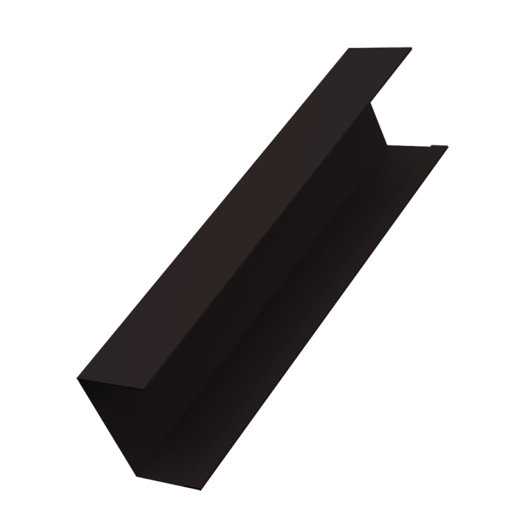 Крышка жалюзи Milan,Tokyo 0,45 Drap-double TX RAL 9005 черный (2м)