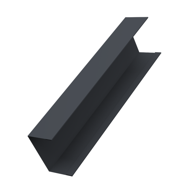 Крышка жалюзи Milan,Tokyo 0,45 Drap TwinColor RAL 7024 мокрый асфальт (2,5м)