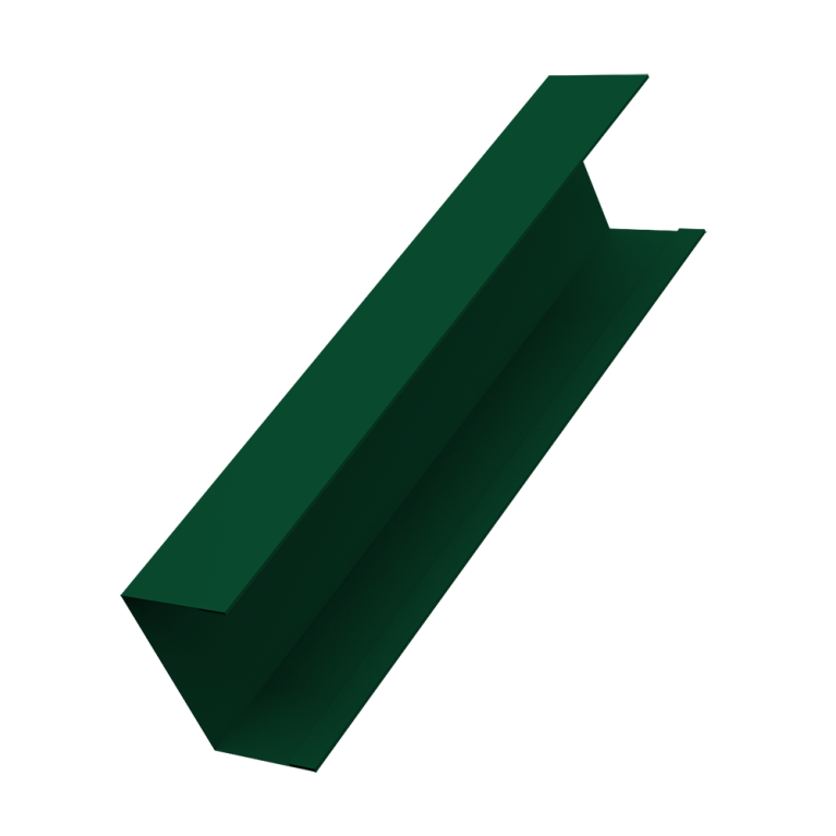 Крышка жалюзи Milan,Tokyo 0,45 PE-Double RAL 6005 зеленый мох (3м)