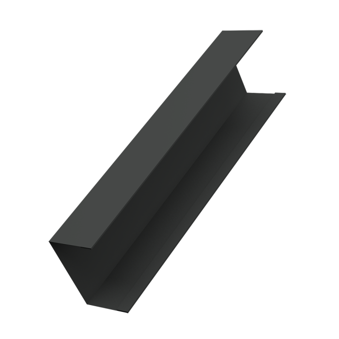 Крышка жалюзи Milan,Tokyo 0,45 PE-Double RAL 7016 антрацитово-серый (2,5м)