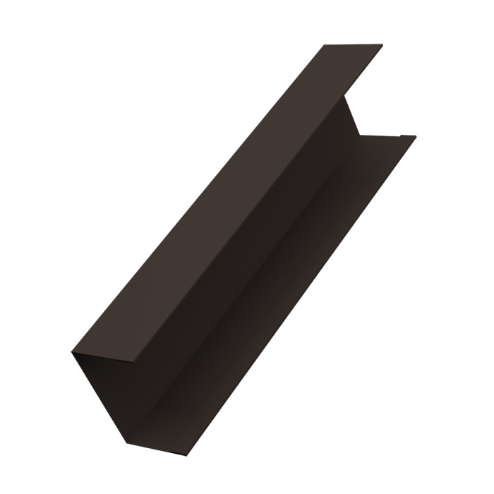 Крышка жалюзи Milan,Tokyo 0,45 PE-Double RR 32 темно-коричневый (2м)