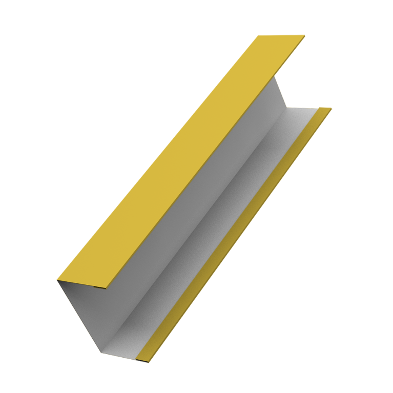 Крышка жалюзи Milan,Tokyo 0,45 PE RAL 1018 цинково-желтый (2,5м)