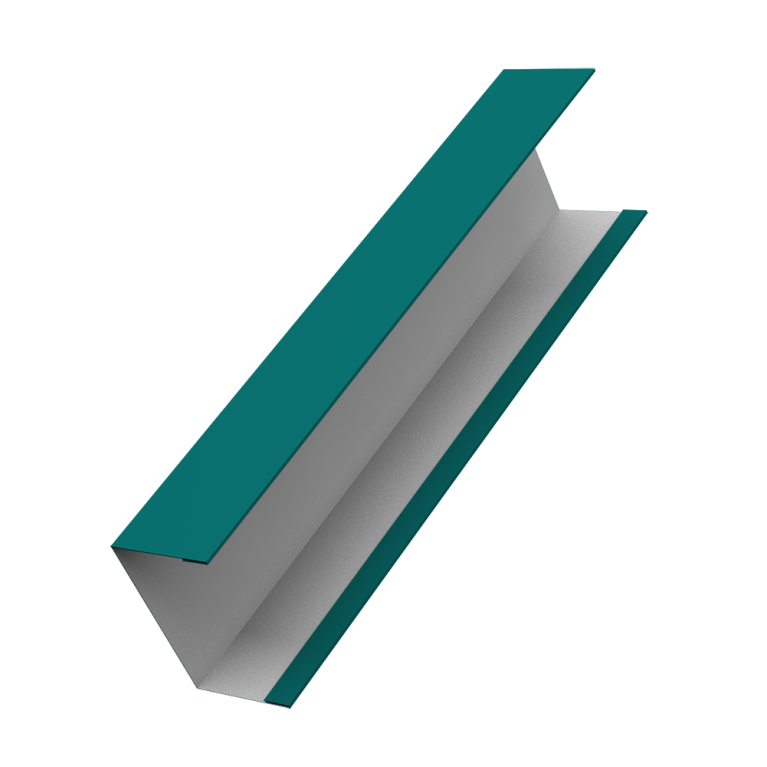 Крышка жалюзи Milan,Tokyo 0,45 PE RAL 5021 водная синь (2м)