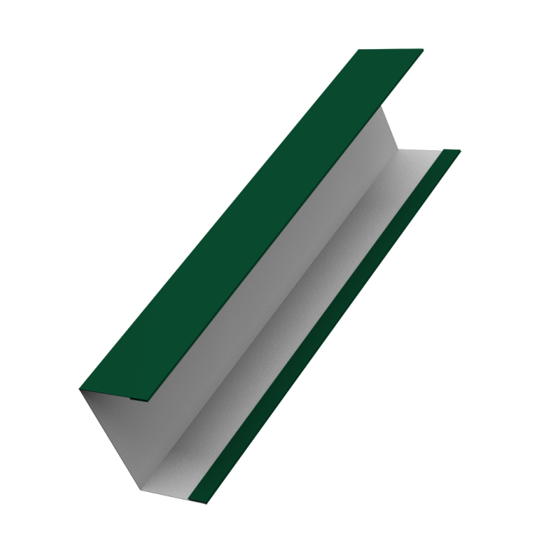 Крышка жалюзи Milan,Tokyo 0,45 PE RAL 6005 зеленый мох (3м)