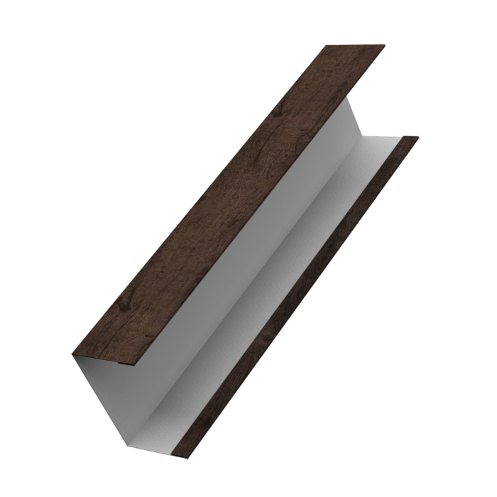 Крышка жалюзи Milan,Tokyo 0,45 Print-double Elite Antique Wood (2,5м)