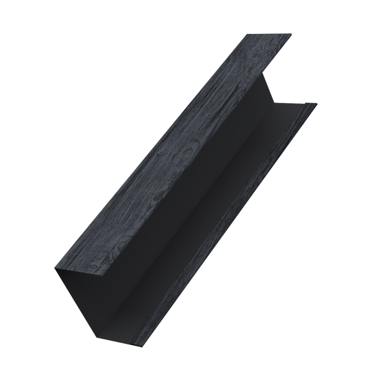 Крышка жалюзи Milan,Tokyo 0,45 Print Premium Grey Wood TwinColor (2м)