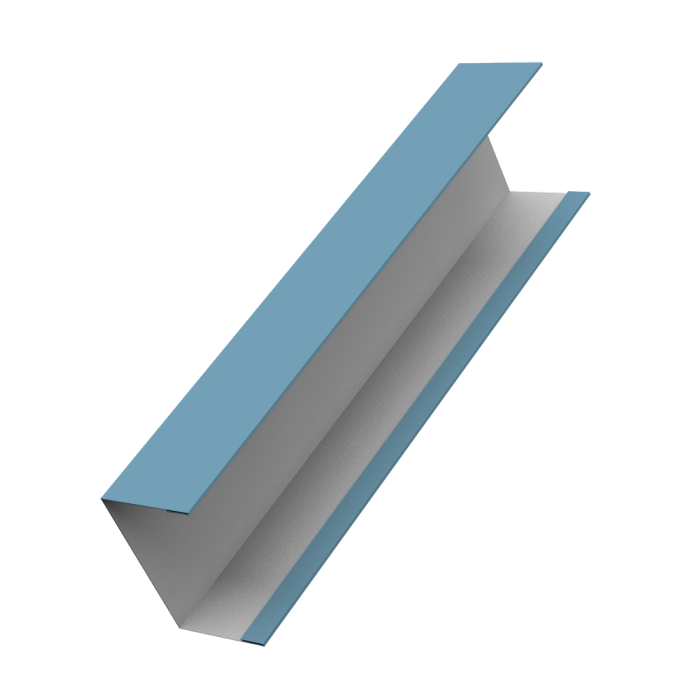 Крышка жалюзи Milan, Tokyo (для калиток, ворот) 0,45 Drap TX RAL 5024 пастельно-синий (3м)