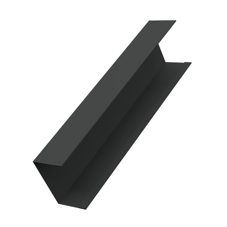 Крышка жалюзи Milan, Tokyo (для калиток, ворот) 0,45 PE-Double RAL 7016 антрацитово-серый (2,5м)