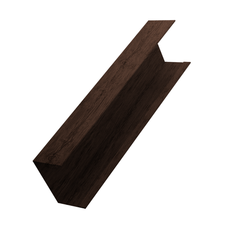 Крышка жалюзи Milan, Tokyo (для калиток, ворот) 0,45 Print-double Premium Antique Wood (2м)