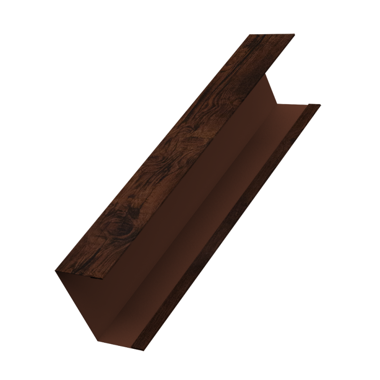 Крышка жалюзи Milan, Tokyo (для калиток, ворот) 0,45 Print Elite Cherry Wood TwinColor (2,5м)