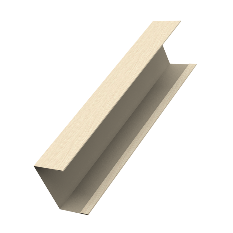 Крышка жалюзи Milan, Tokyo (для калиток, ворот) 0,45 Print Elite Milky Wood TwinColor (3м)