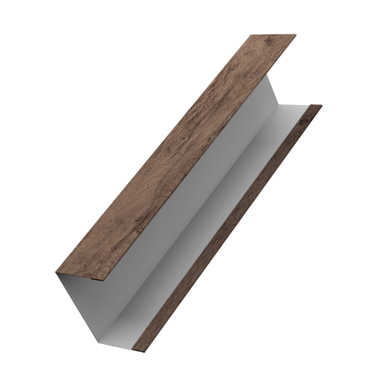 Крышка жалюзи Milan, Tokyo (для калиток, ворот) 0,45 Print Premium Almond Wood Fresh (2м)