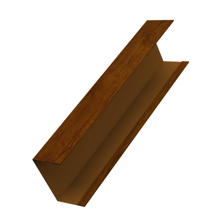 Крышка жалюзи Milan, Tokyo (для калиток, ворот) 0,45 Print Premium Golden Wood Intense FTC (2м)