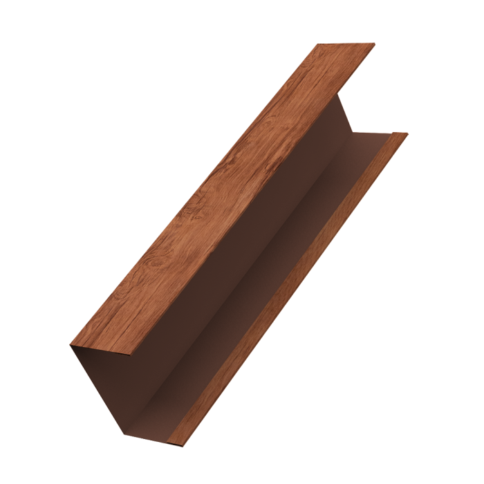 Крышка жалюзи Milan, Tokyo (для калиток, ворот) 0,45 Print Premium Rowan Wood Intense FTC (2м)