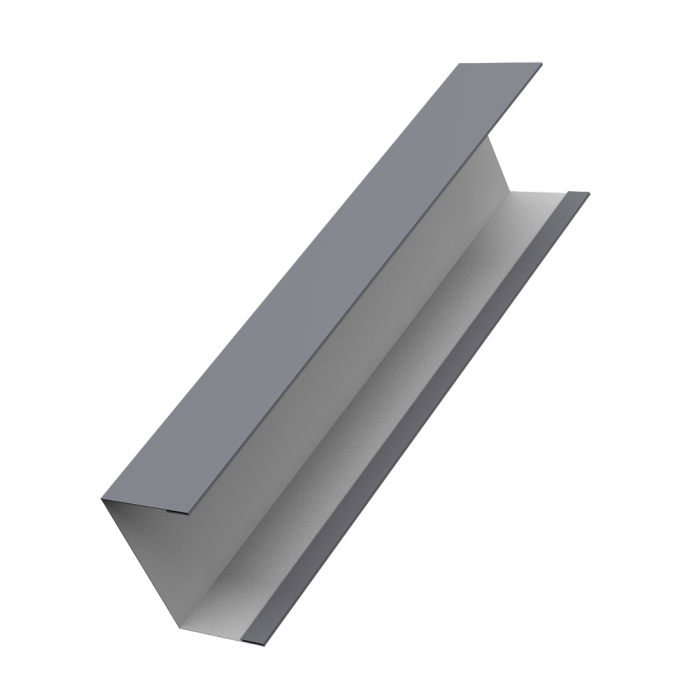 Крышка жалюзи Milan, Tokyo (для калиток, ворот) 0,5 Satin RAL 7004 сигнальный серый (2,5м)