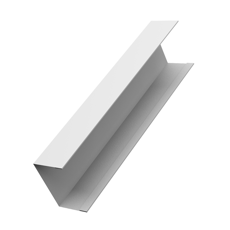 Крышка жалюзи Milan, Tokyo (для калиток, ворот) 0,5 Satin RAL 9003 сигнальный белый (2,5м)