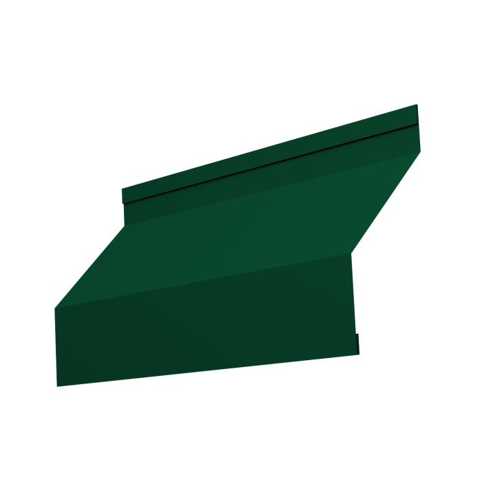 Ламель забора жалюзи Milan new 0,45 PE-Double с пленкой RAL 6005 зеленый мох