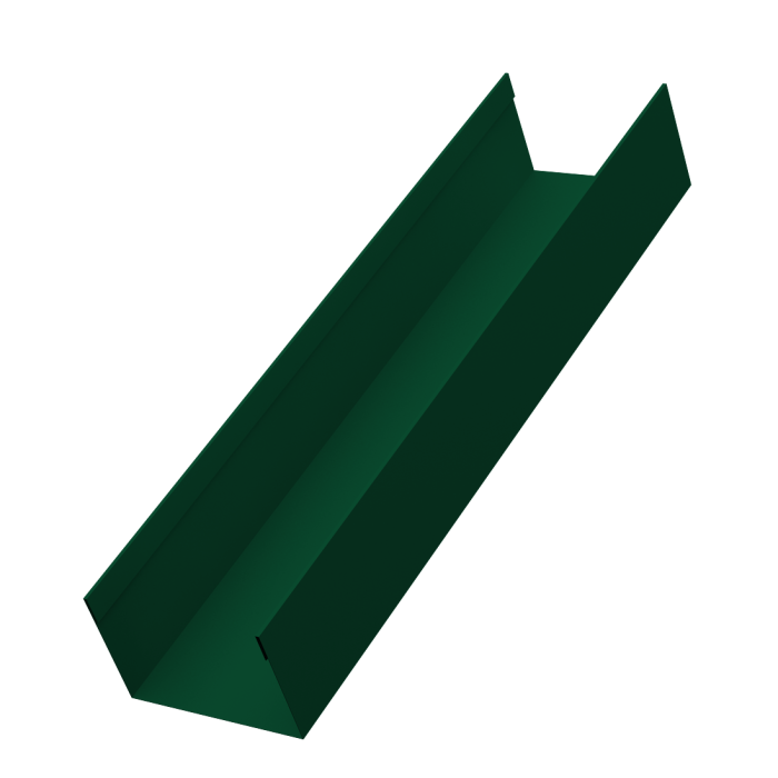 Стойка жалюзи Milan,Tokyo 0,45 PE-Double RAL 6005 зеленый мох (2м)