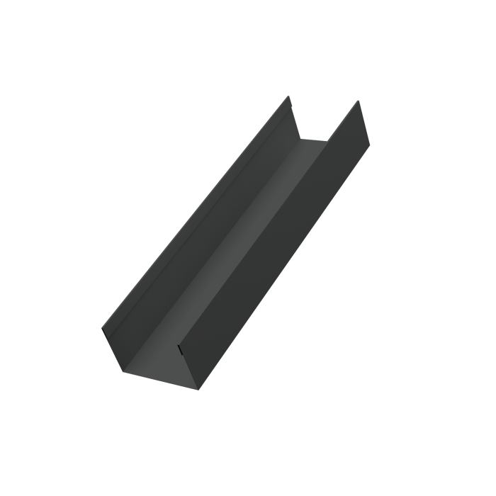 Стойка жалюзи Milan,Tokyo 0,45 PE-Double RAL 7016 антрацитово-серый (1,8м)