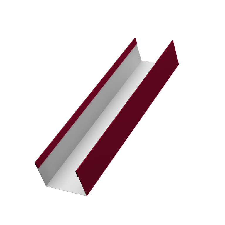 Стойка жалюзи Milan,Tokyo 0,45 PE RAL 3003 рубиново-красный (1,8м)