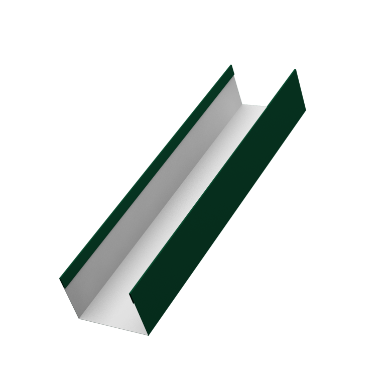 Стойка жалюзи Milan,Tokyo 0,45 PE RAL 6005 зеленый мох (2,5м)