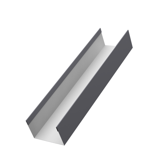 Стойка жалюзи Milan,Tokyo 0,45 PE RAL 7004 сигнальный серый (2м)